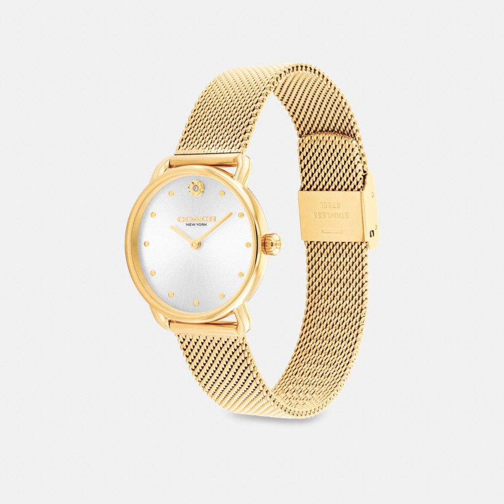 Coach Elliot Watch 28 Mm Gold | 879-VOZKWJ