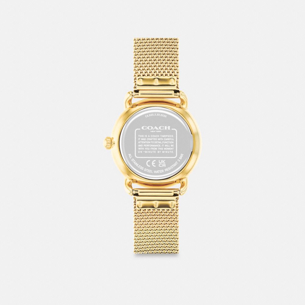 Coach Elliot Watch 28 Mm Gold | 879-VOZKWJ