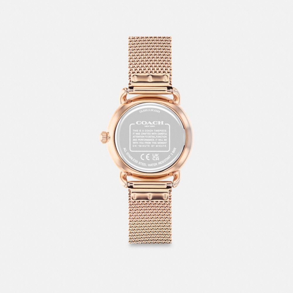 Coach Elliot Watch 28 Mm Rose Gold | 470-ZMESLC