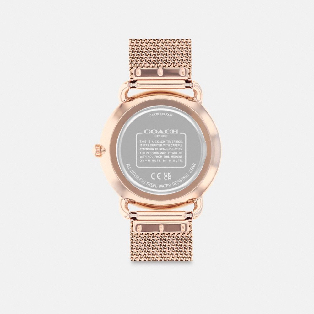 Coach Elliot Watch 36 Mm Rose Gold | 869-DIPGXM