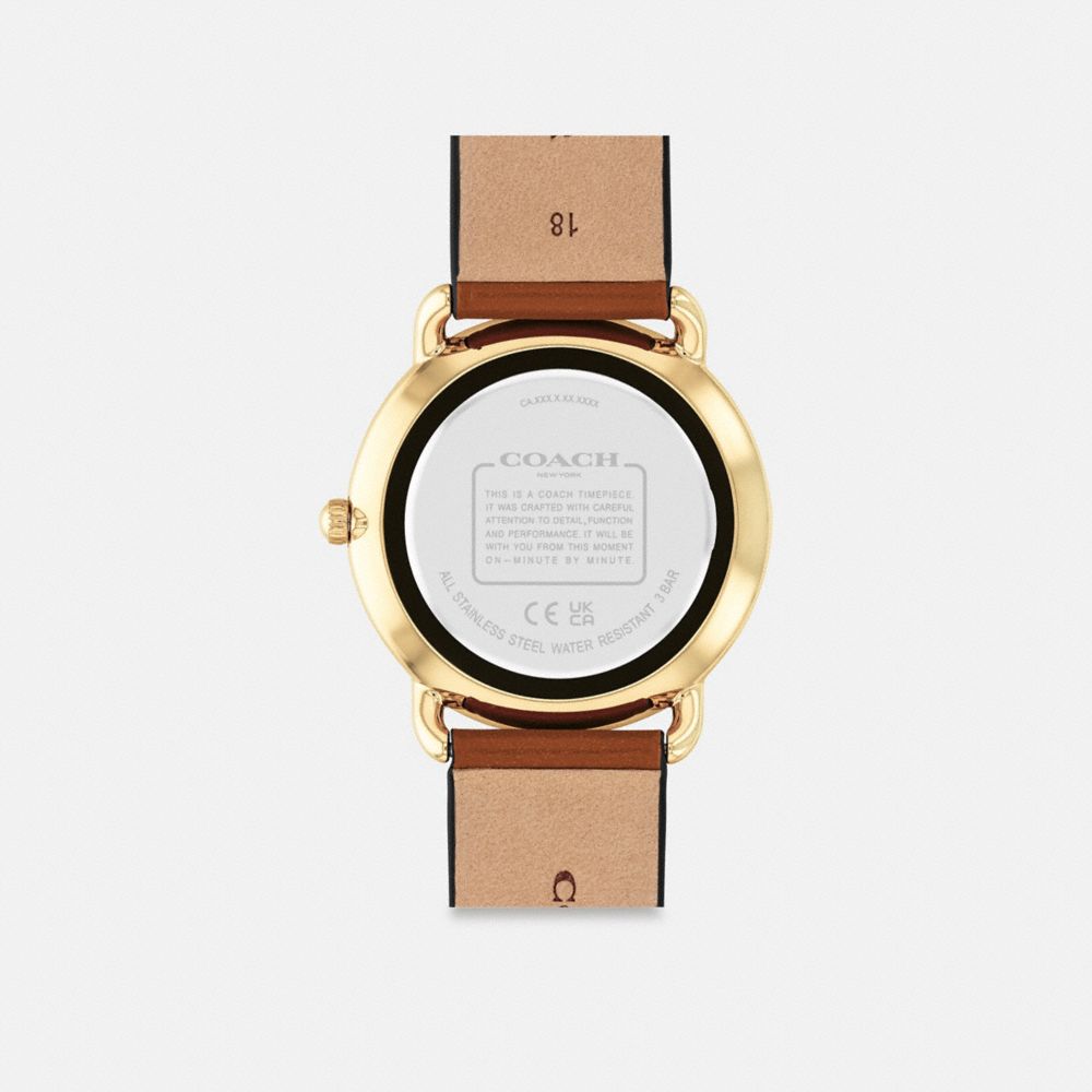 Coach Elliot Watch 36 Mm Saddle | 459-GRLCJS