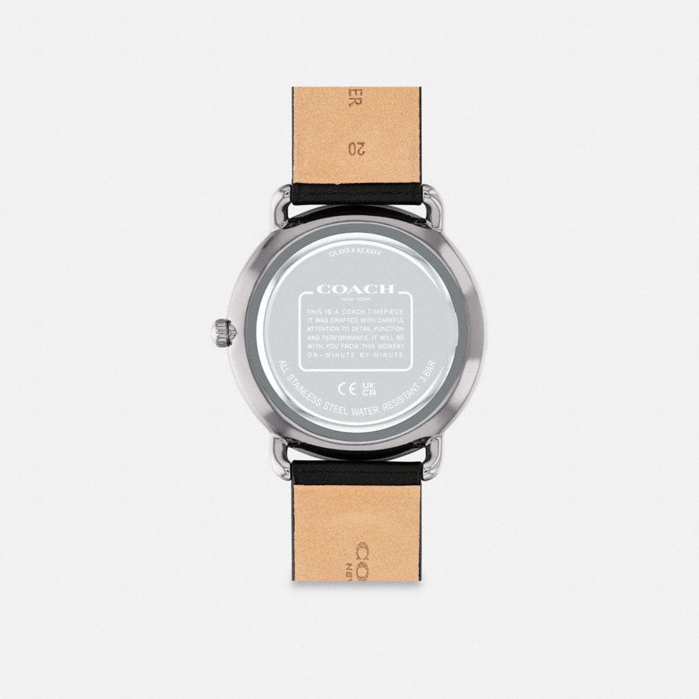 Coach Elliot Watch 41 Mm Black | 519-TCKPSI