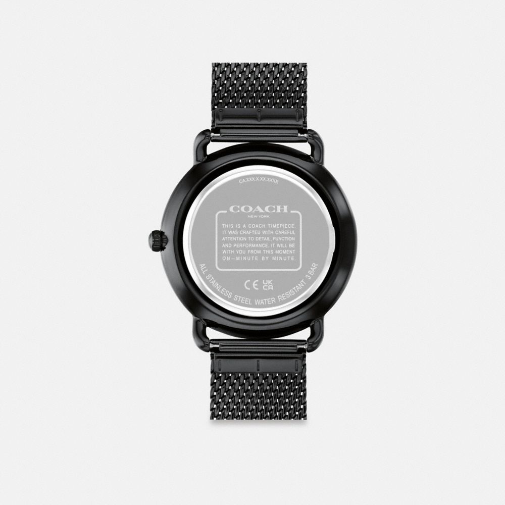 Coach Elliot Watch 41 Mm Blackout/Black | 345-HYIPRL