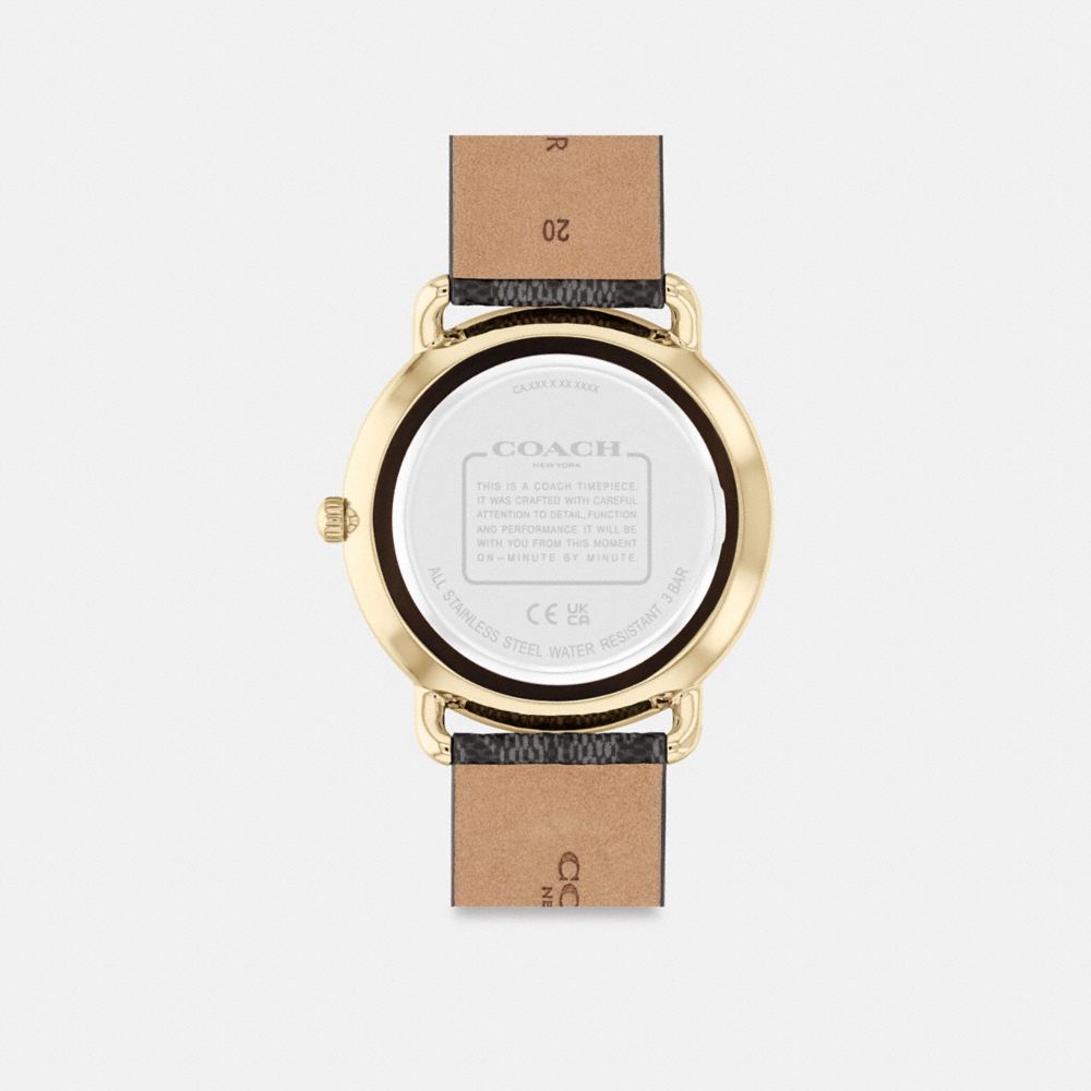 Coach Elliot Watch 41 Mm Charcoal | 517-CBNSDY