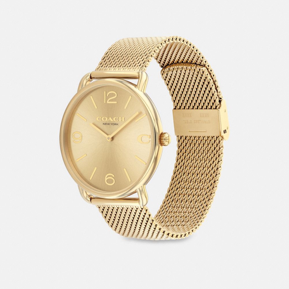 Coach Elliot Watch 41 Mm Gold | 821-RQDSWP