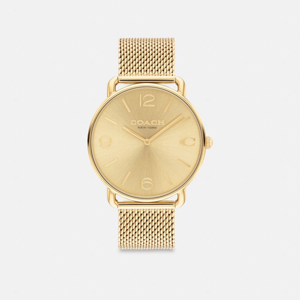 Coach Elliot Watch 41 Mm Gold | 821-RQDSWP