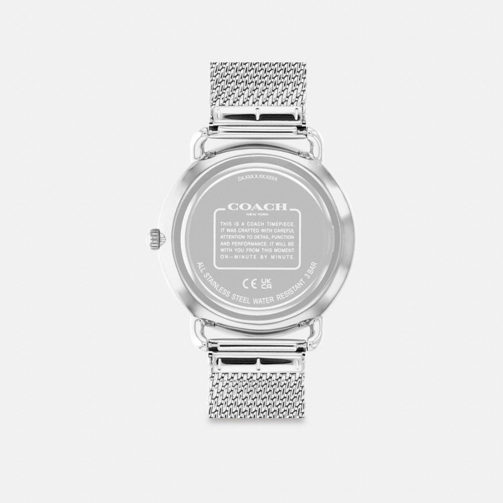 Coach Elliot Watch 41 Mm Stainless Steel/ Blue | 372-DJBZTW