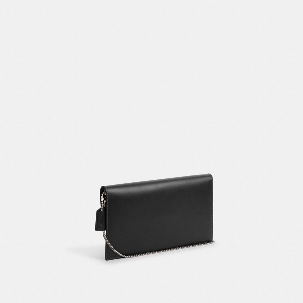 Coach Essential Clutch Silver/Black | 201-ZFYHPT