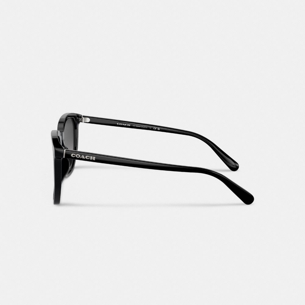 Coach Geometric Square Sunglasses Black | 736-XOMQAT