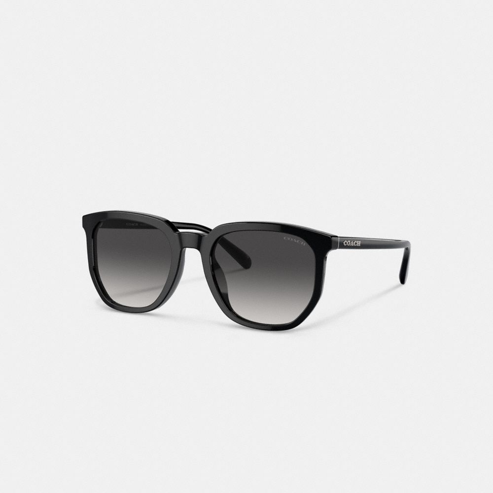 Coach Geometric Square Sunglasses Black | 736-XOMQAT