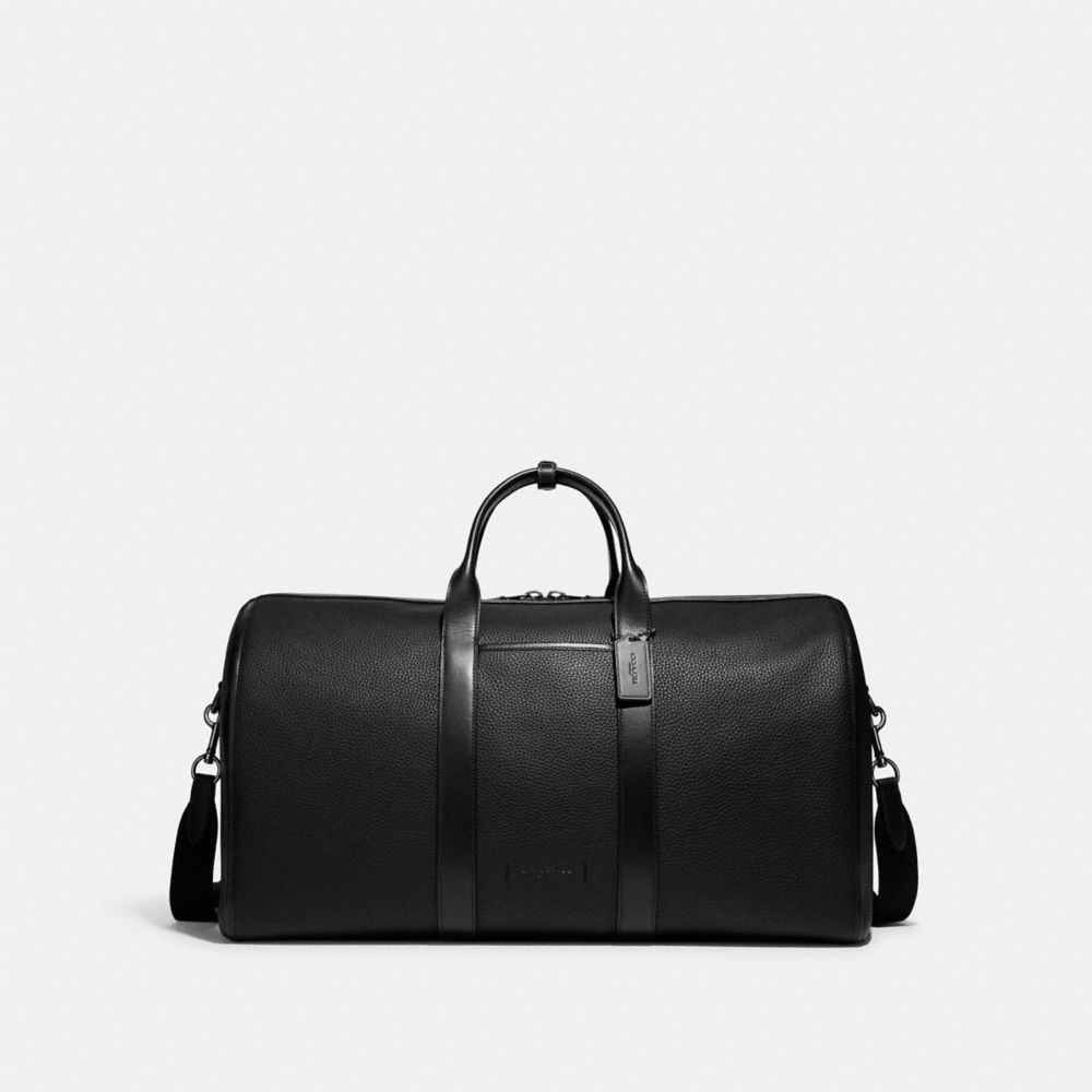 Coach Gotham Duffle Bag Black Copper/Black | 803-SLUFQZ