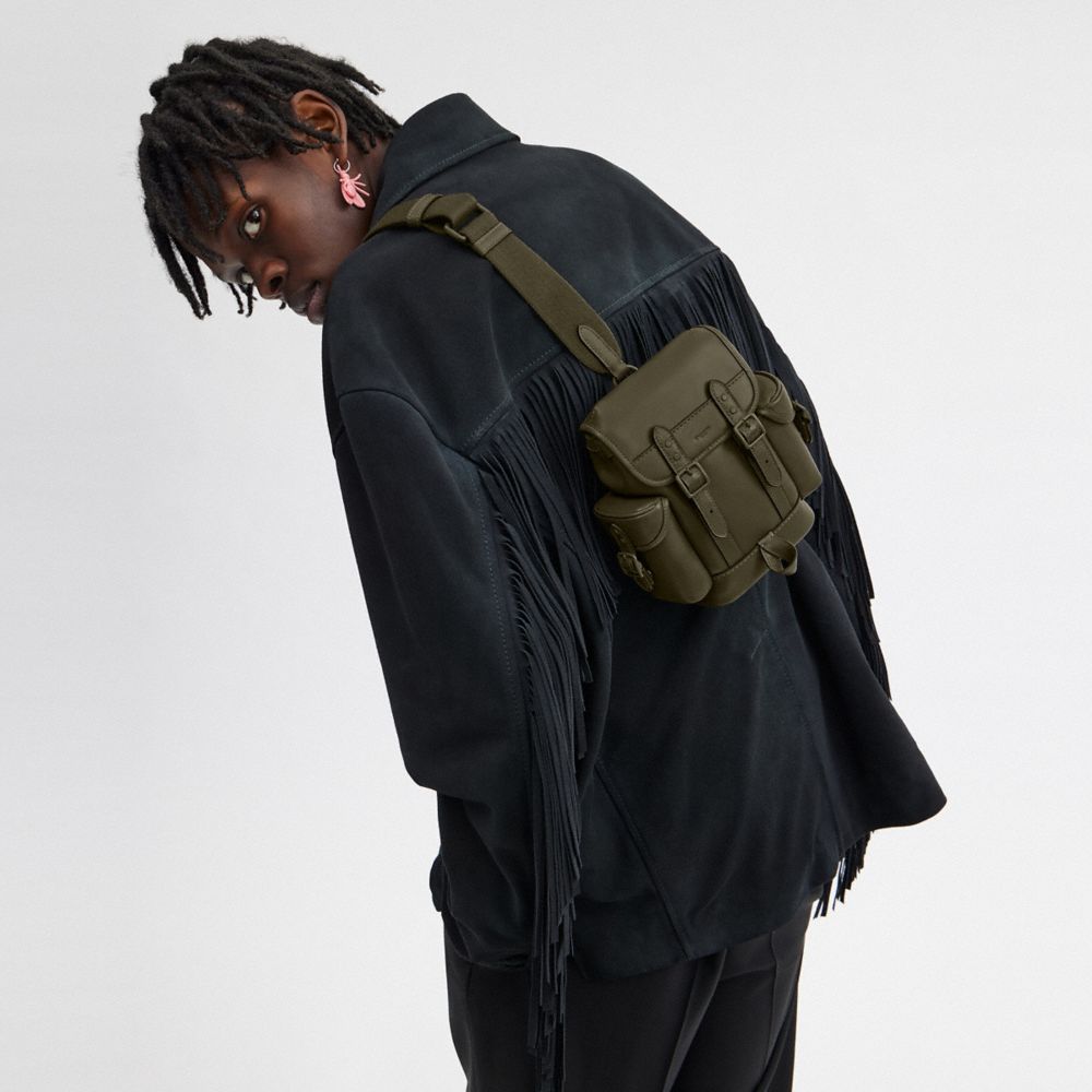 Coach Hitch Backpack 13 Army Green | 125-IVKRHA