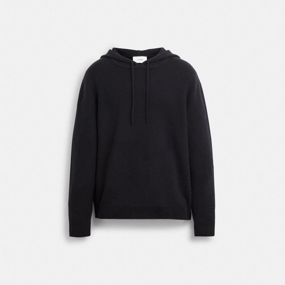 Coach Hooded Sweater Black | 056-GIUOCN