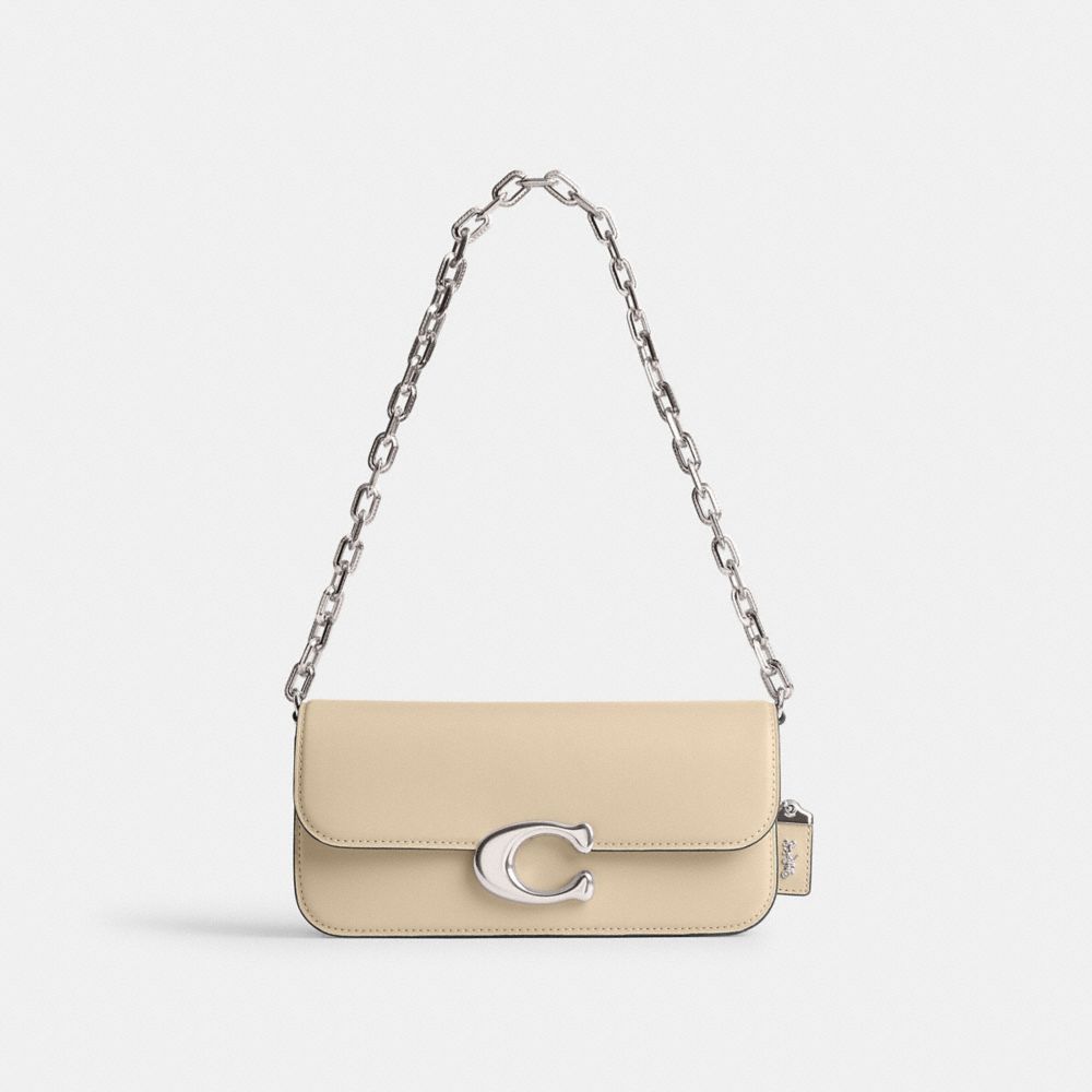 Coach Idol Bag 23 Silver/Ivory | 078-GPNLUJ