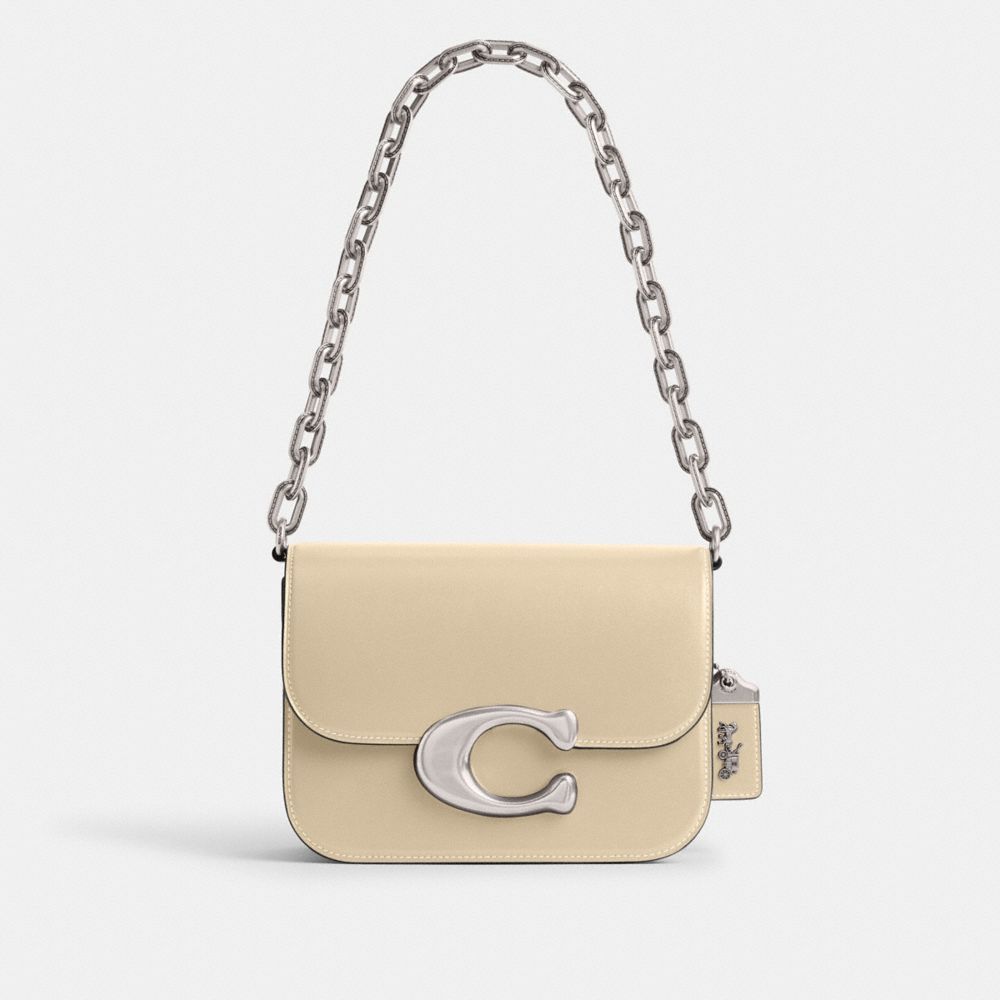 Coach Idol Bag Silver/Ivory | 893-RTSZLO