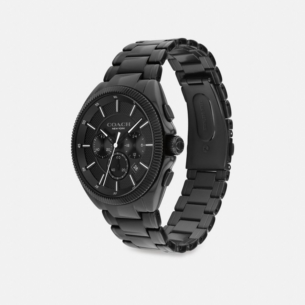 Coach Jackson Watch 45 Mm Black | 753-RLGXSF