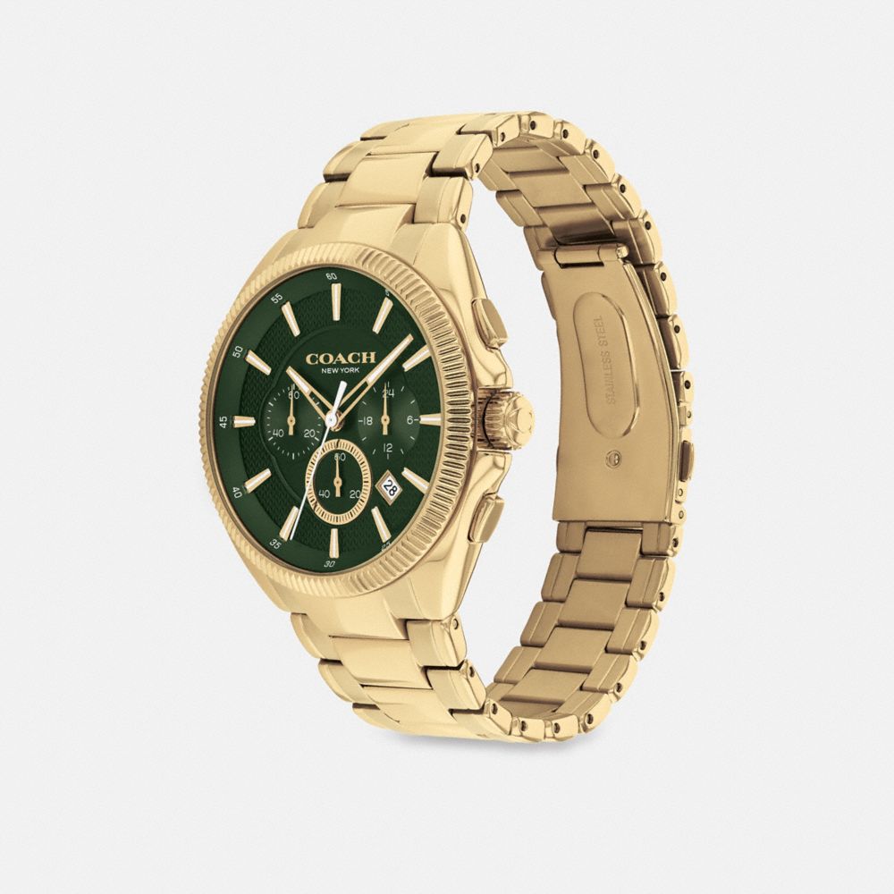 Coach Jackson Watch 45 Mm Gold | 492-ERDWHQ