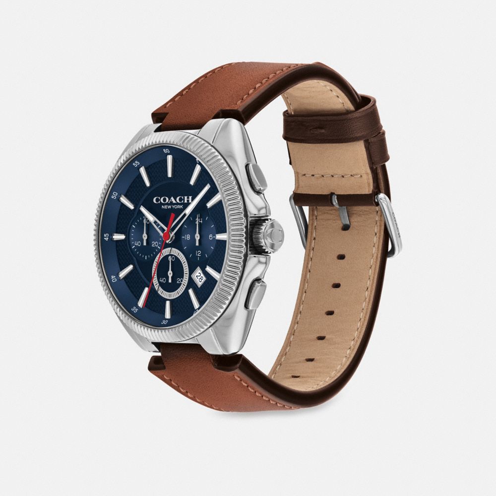 Coach Jackson Watch 45 Mm Saddle | 574-XEIGQD