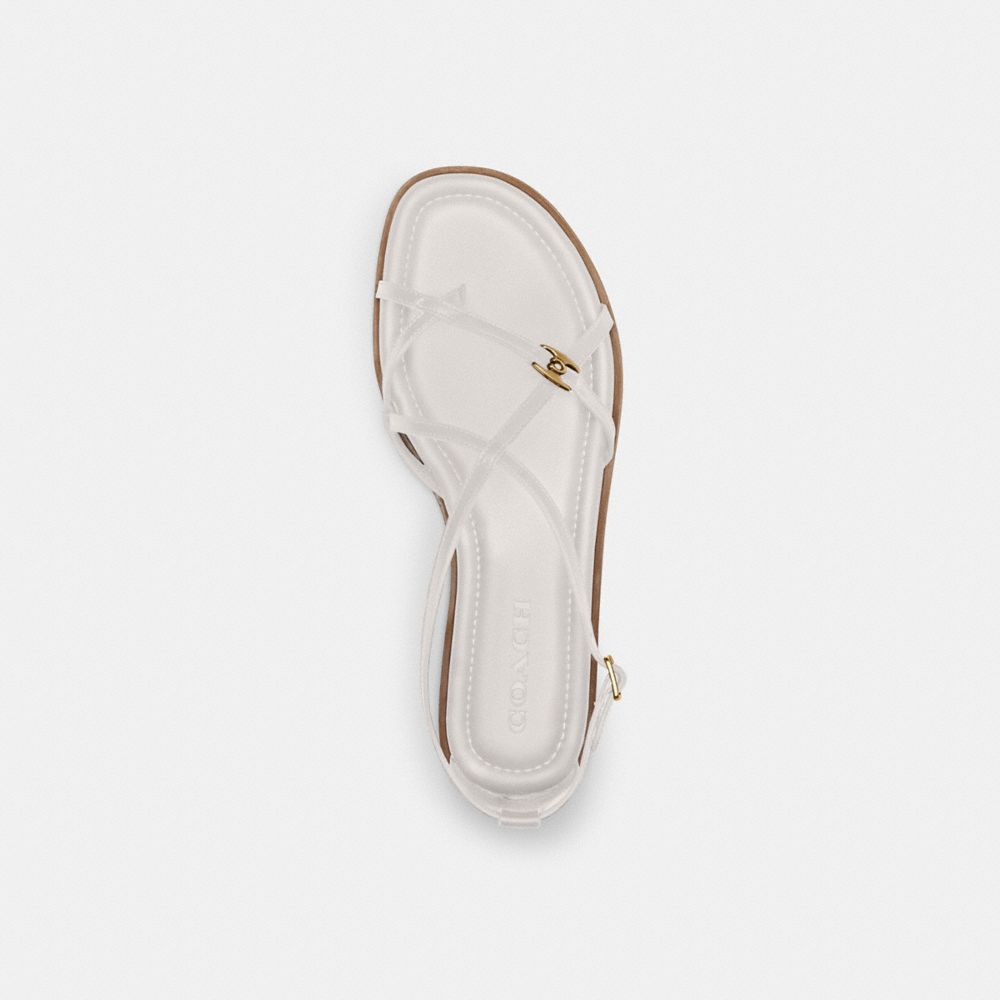 Coach Jenni Sandal Chalk | 619-TRELDX