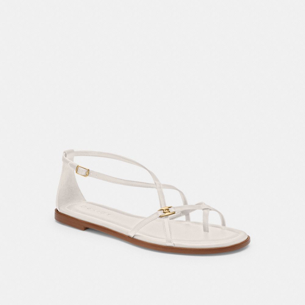 Coach Jenni Sandal Chalk | 619-TRELDX