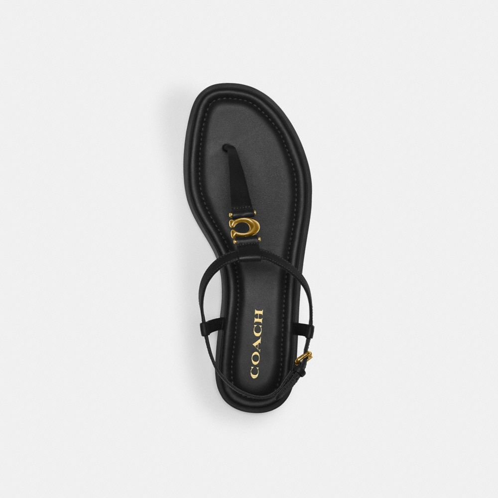 Coach Jessica Sandal Black | 467-YTQUIB