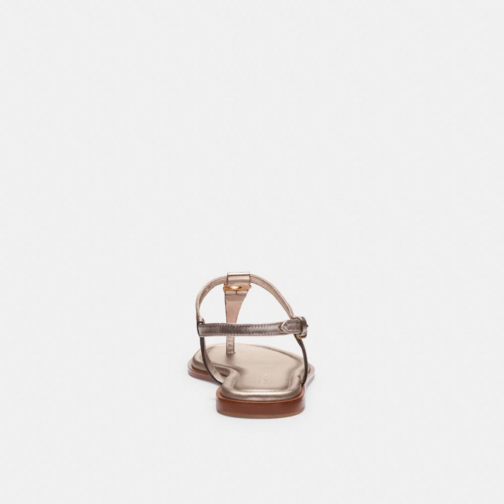 Coach Jessica Sandal Champagne | 492-RQYIMV