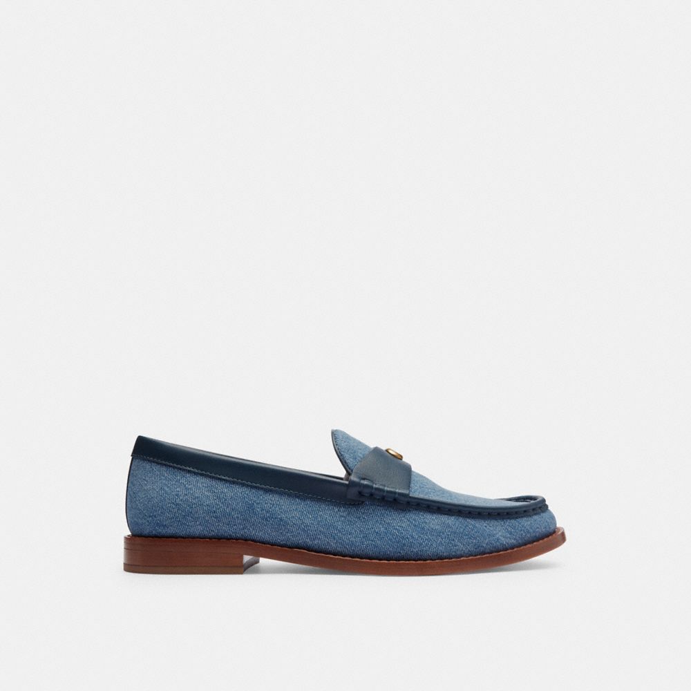 Coach Jolene Loafer Indigo Denim | 084-ZGVQHL