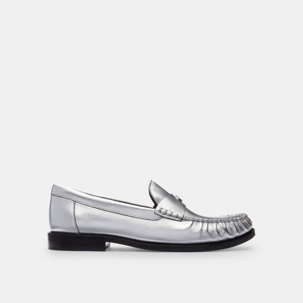 Coach Jolene Loafer Silver | 514-EYRKHO