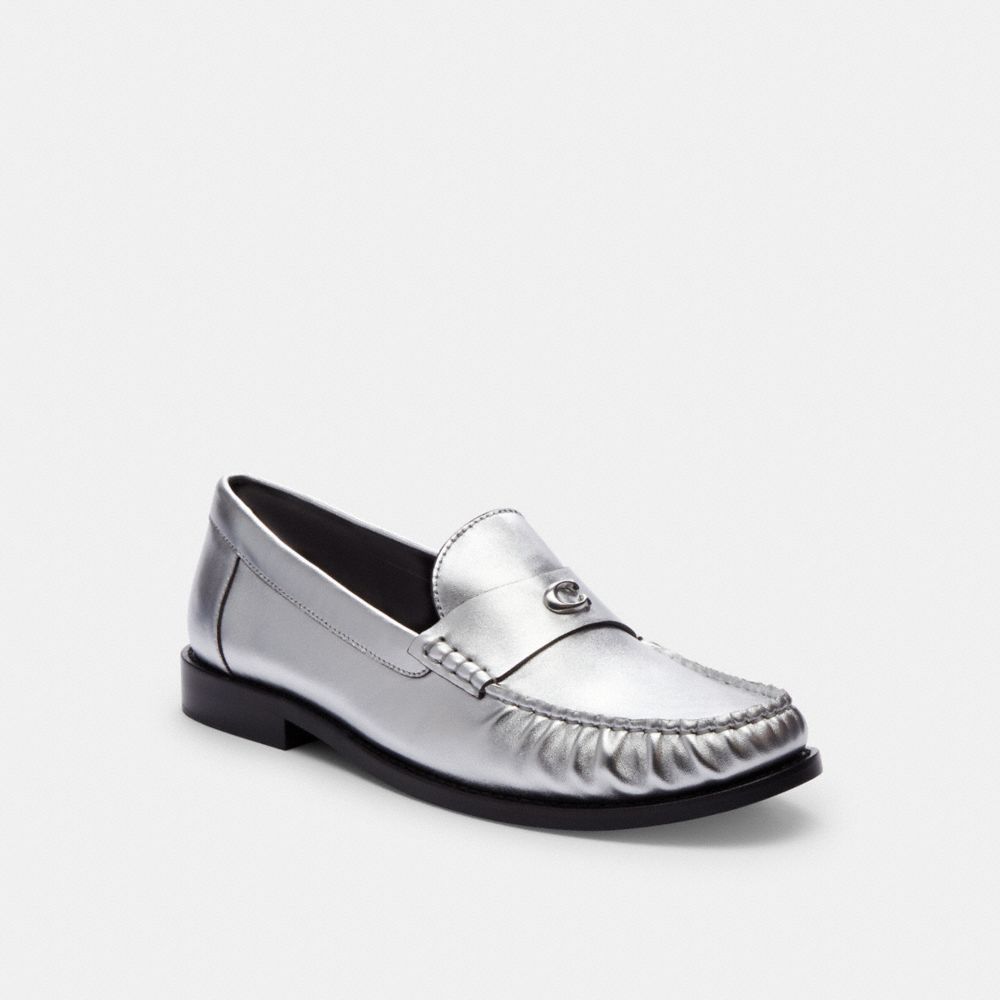 Coach Jolene Loafer Silver | 514-EYRKHO