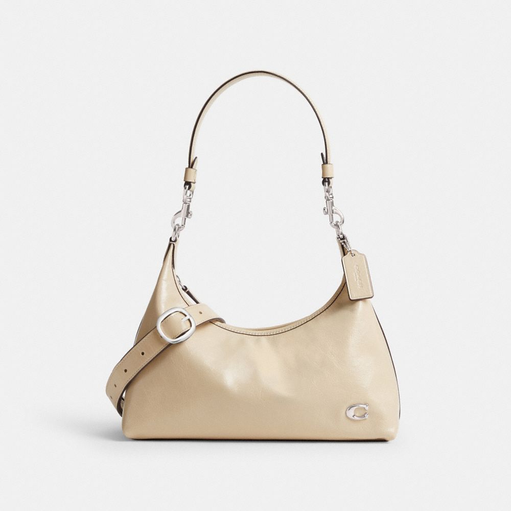 Coach Juliet Shoulder Bag Silver/Ivory | 735-YMEOQZ