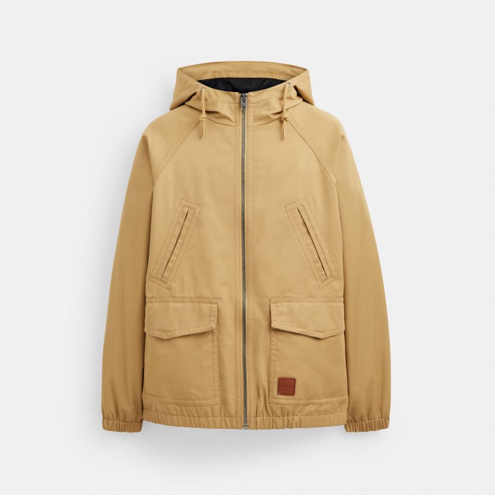 Coach Lightweight Parka Khaki | 263-LHEZDQ