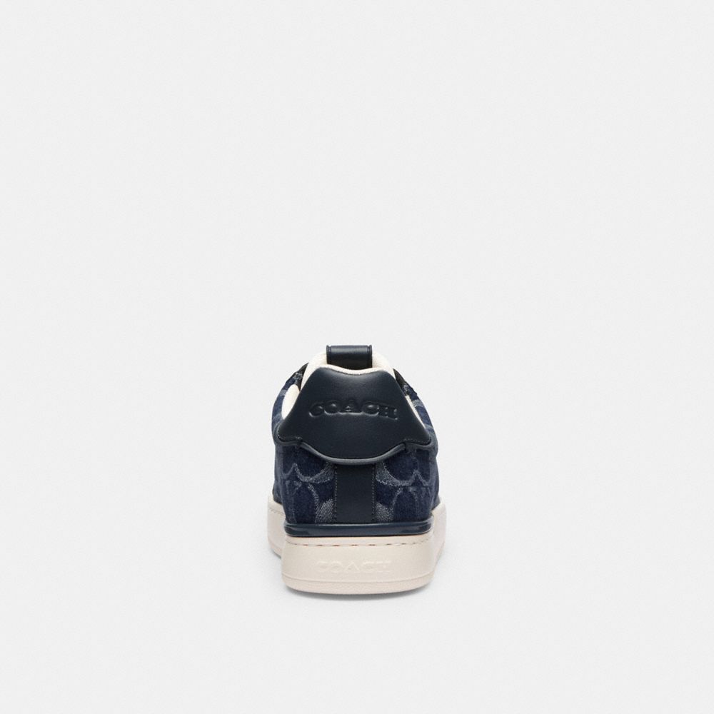 Coach Lowline Low Top Sneaker In Signature Denim Blue Denim | 638-XAYEOT