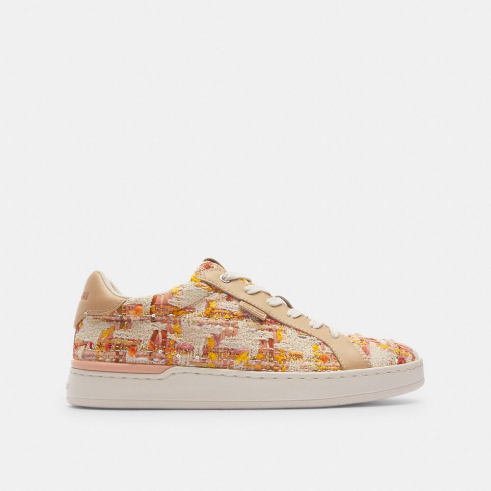 Coach Lowline Low Top Sneaker Neutral | 739-KDJVTU