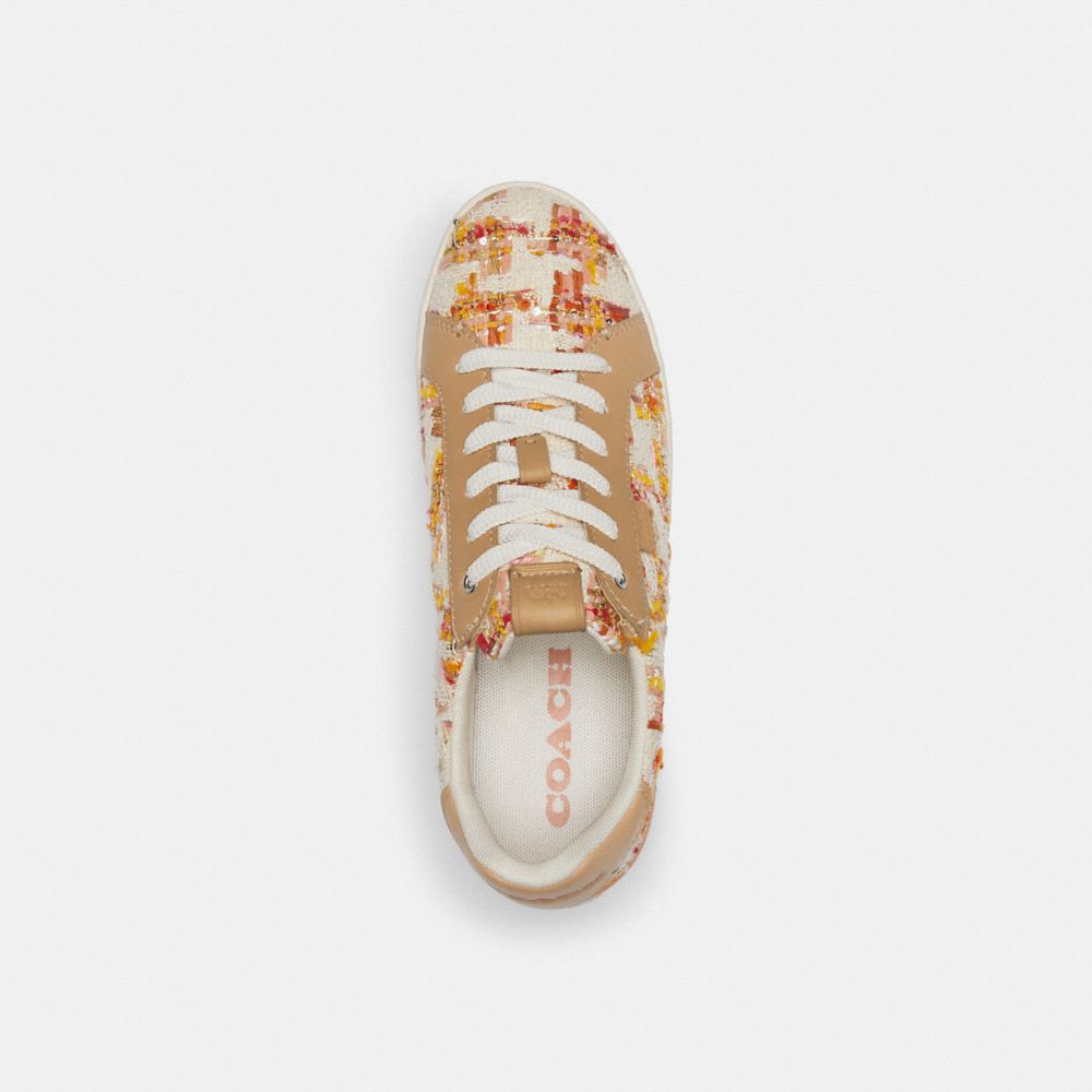 Coach Lowline Low Top Sneaker Neutral | 739-KDJVTU