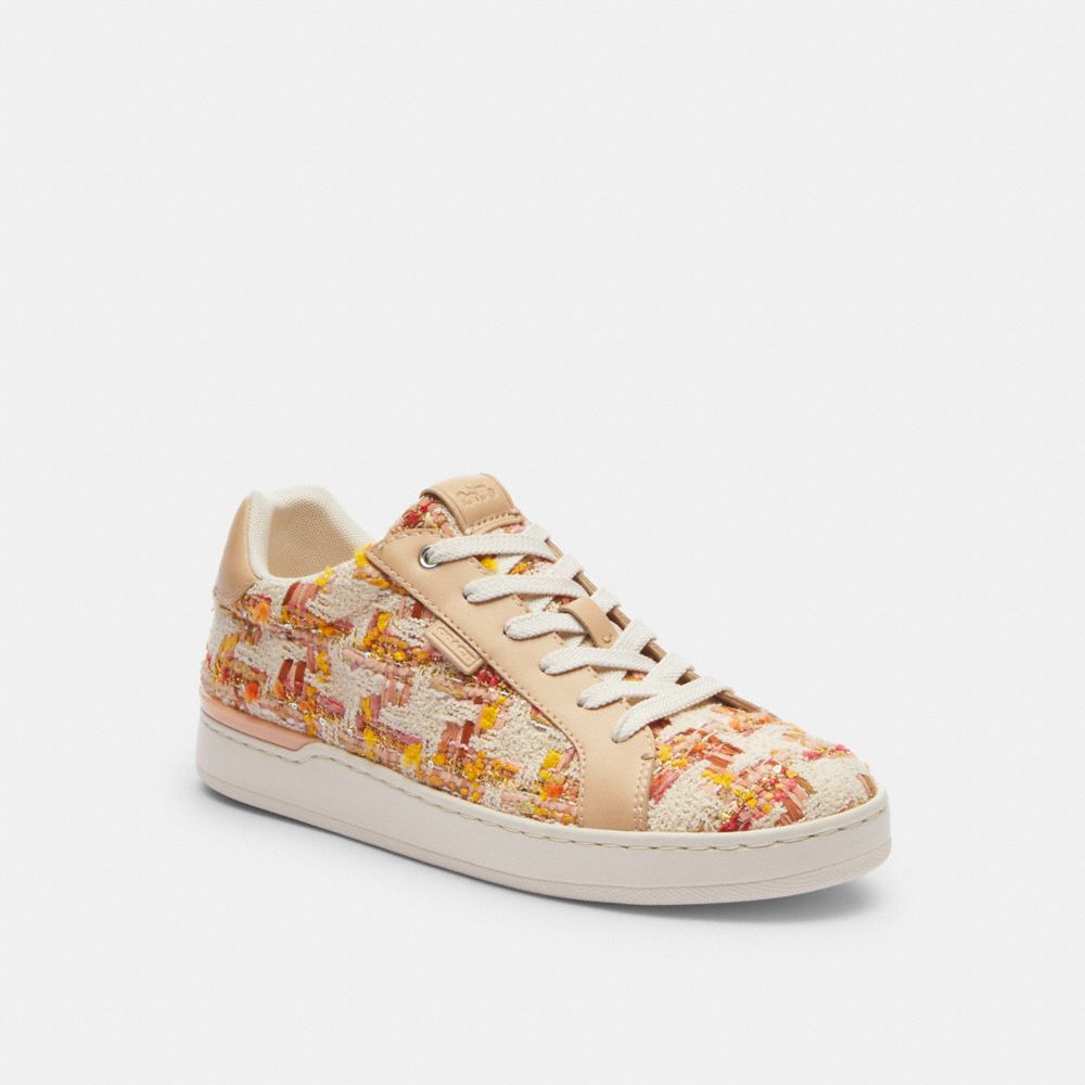 Coach Lowline Low Top Sneaker Neutral | 739-KDJVTU