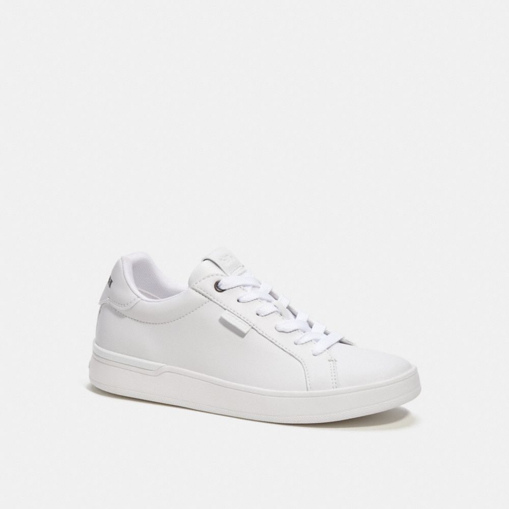 Coach Lowline Low Top Sneaker Optic White | 168-CKWYBH