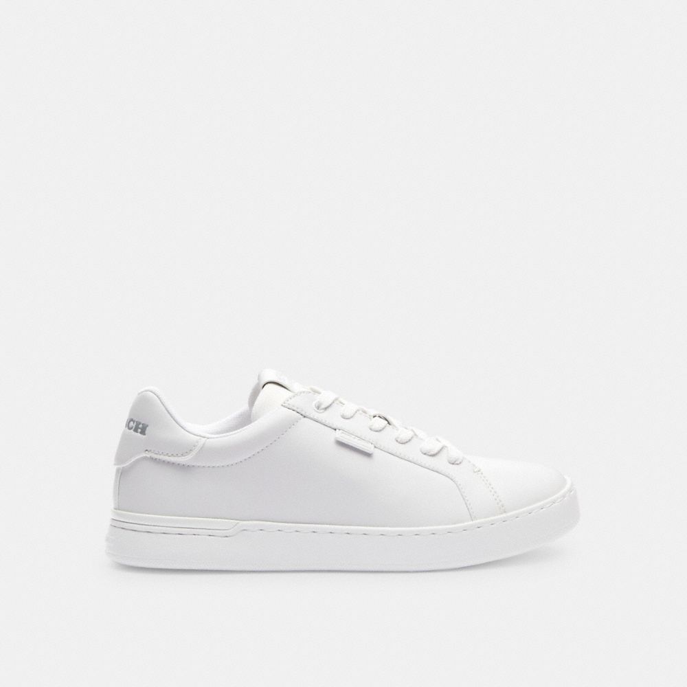 Coach Lowline Low Top Sneaker Optic White | 593-JCQGKU