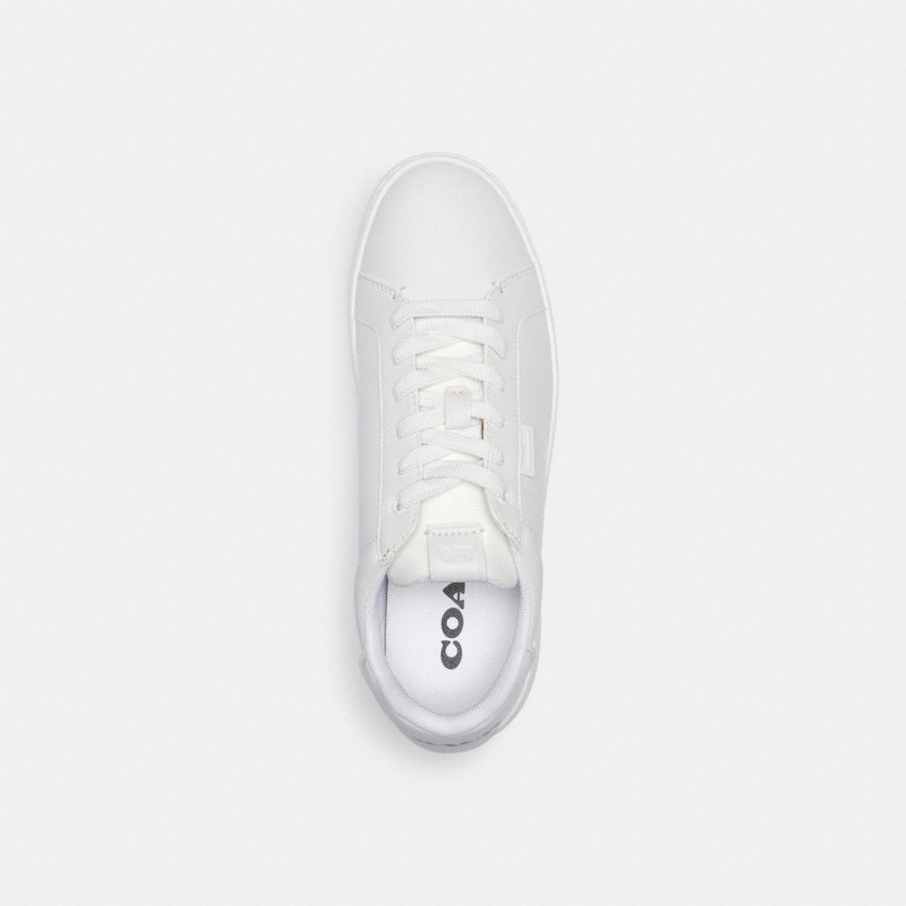 Coach Lowline Low Top Sneaker Optic White | 593-JCQGKU