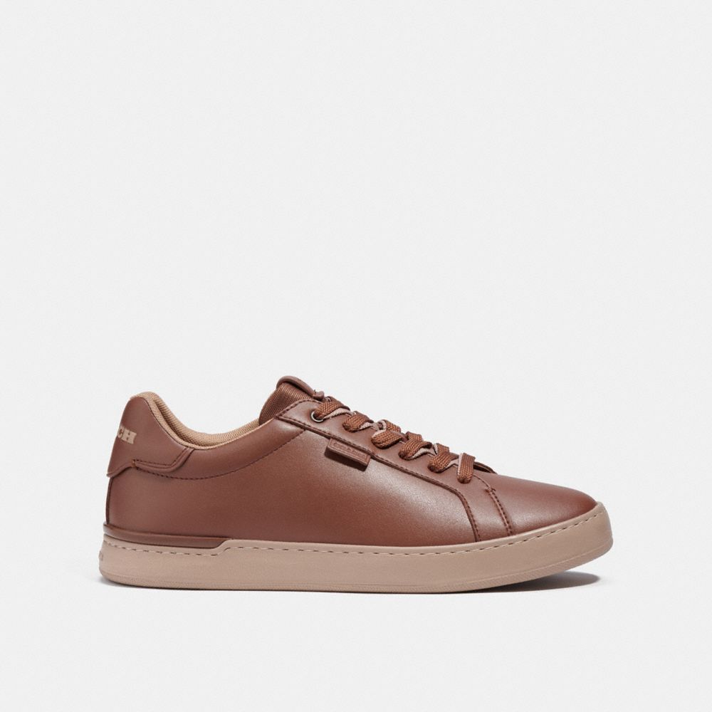 Coach Lowline Low Top Sneaker Saddle | 026-OTHZMJ