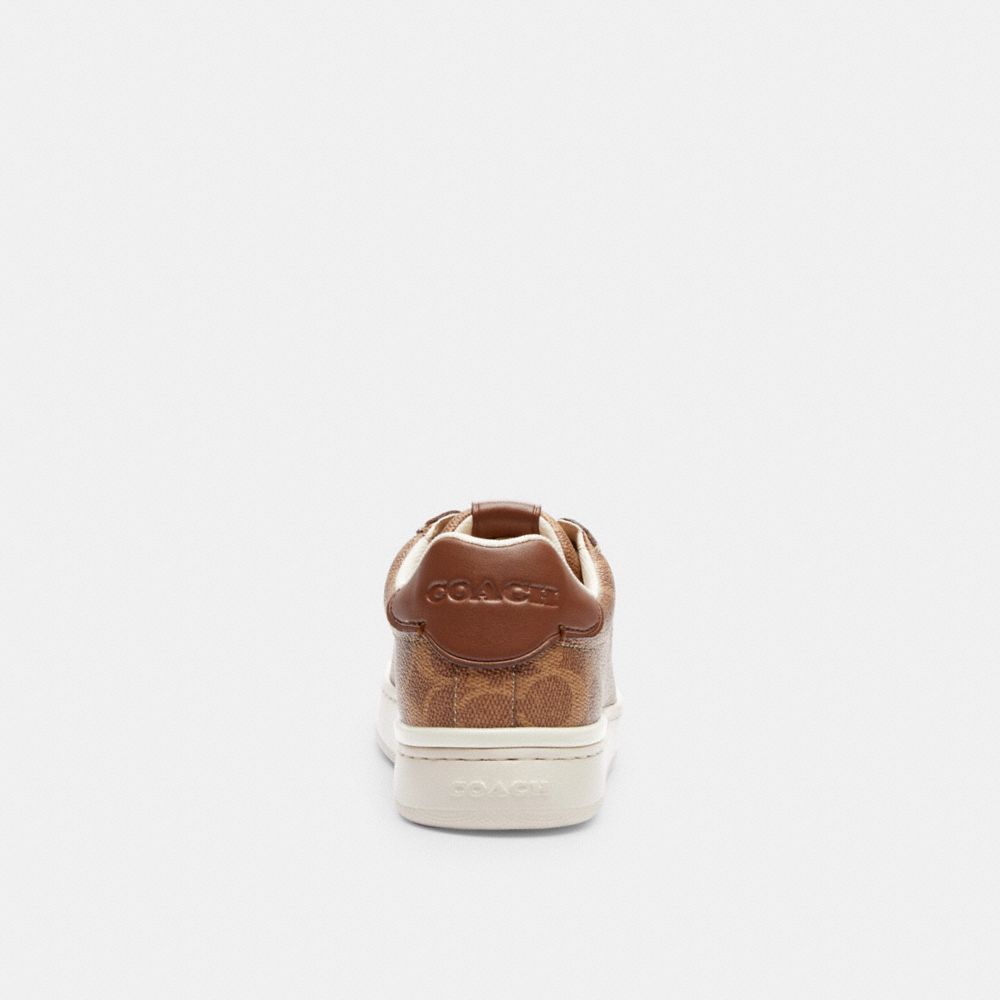 Coach Lowline Luxe Low Top Sneaker Tan | 732-EDRZXJ