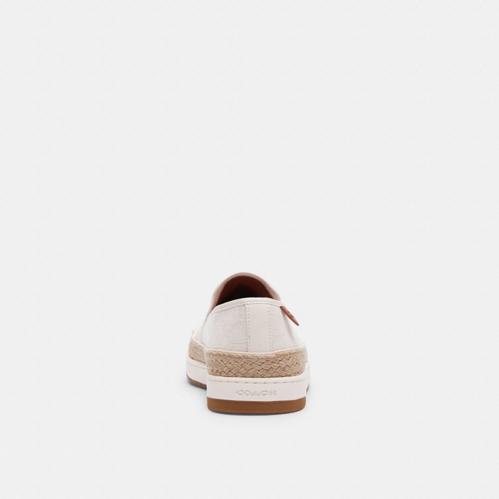 Coach Miles Espadrille In Signature Jacquard Chalk | 609-YSRKVI