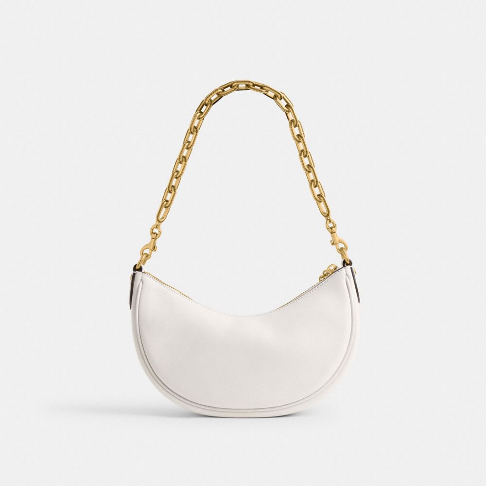 Coach Mira Shoulder Bag Brass/Chalk | 513-HPZXTL