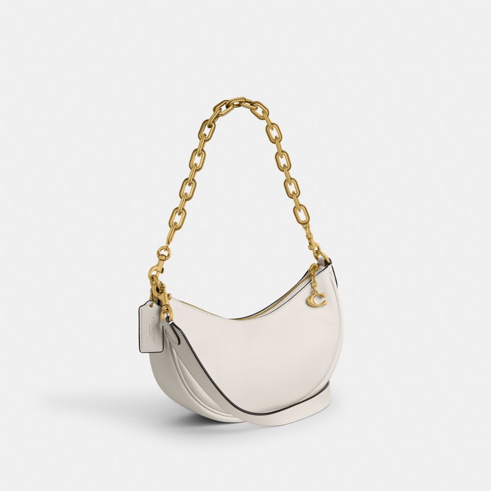 Coach Mira Shoulder Bag Brass/Chalk | 513-HPZXTL