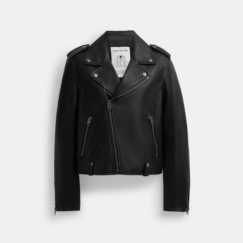 Coach Moto Jacket Black | 026-TQSODC