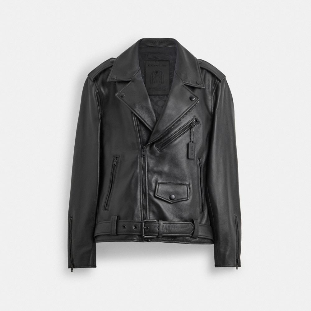 Coach Moto Jacket Black | 825-FVASNC