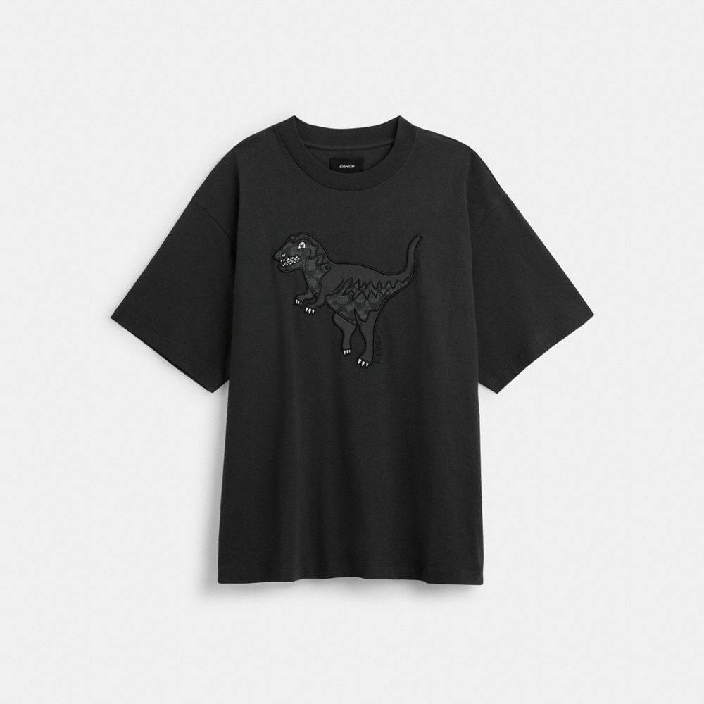 Coach Rexy T Shirt Black | 618-FSVWRY