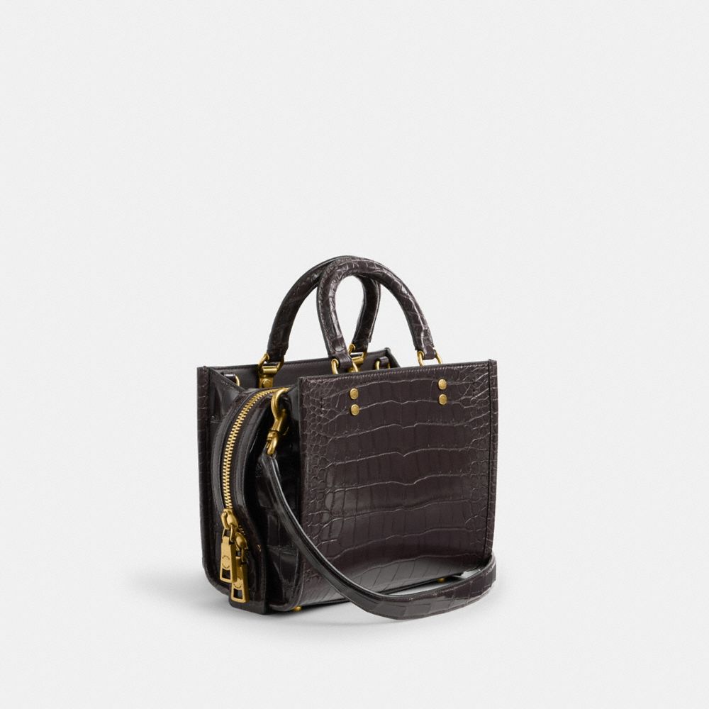 Coach Rogue 20 In Alligator Brass/Oxblood | 864-OPLDSA