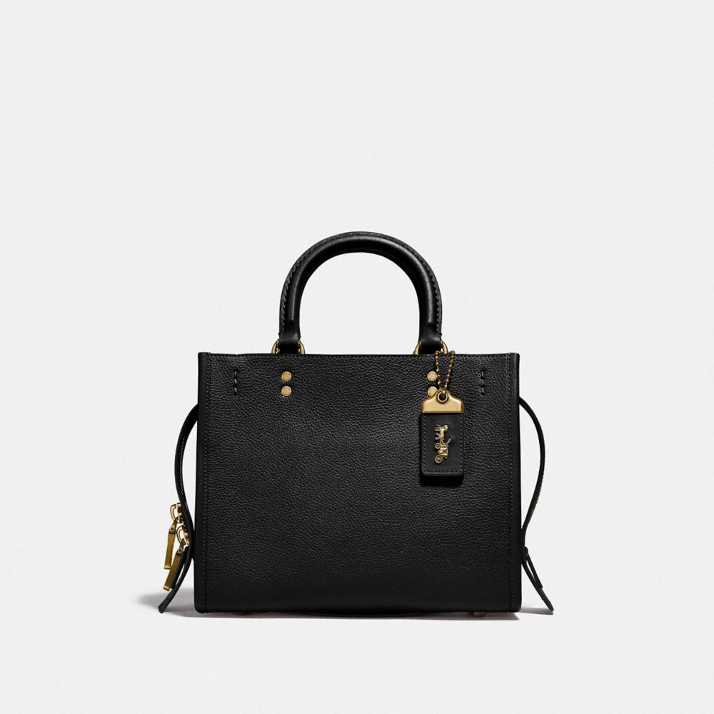 Coach Rogue Bag 25 Pebble Leather/Brass/Black | 205-VRMQHK