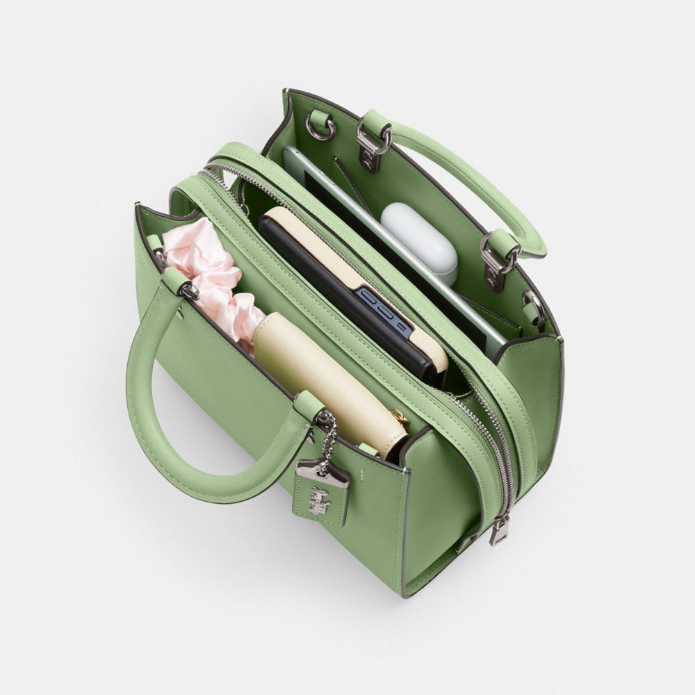 Coach Rogue Bag 25 Silver/Pale Pistachio | 679-SMAETF