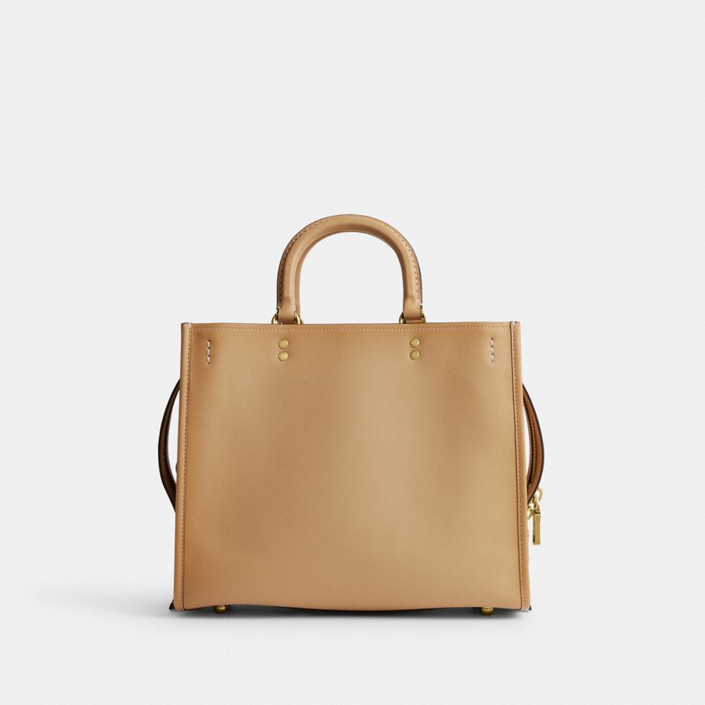 Coach Rogue Bag Glovetanned Leather/Brass/Beige | 713-CKXPNI